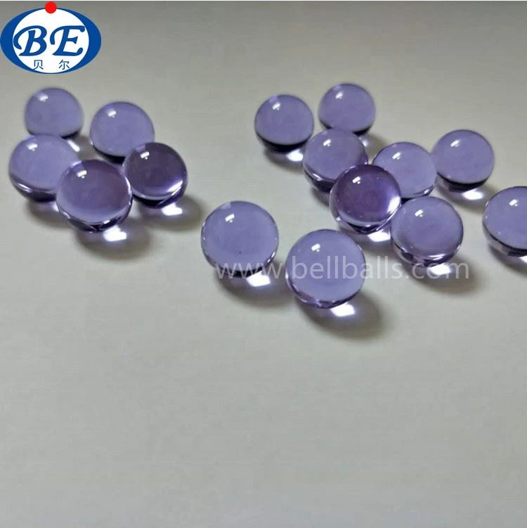 Purple glass beads