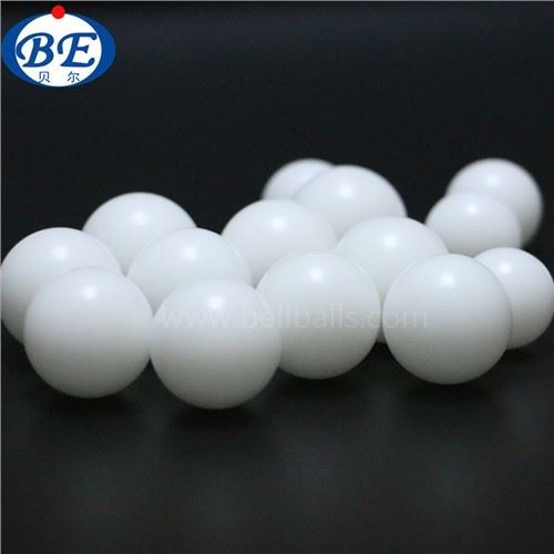 Diâmetro 8,5 mm Bolas de plástico POM branco